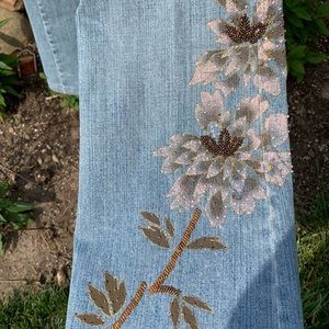 Vintage Z Cavaricci. Beading is just Beautiful